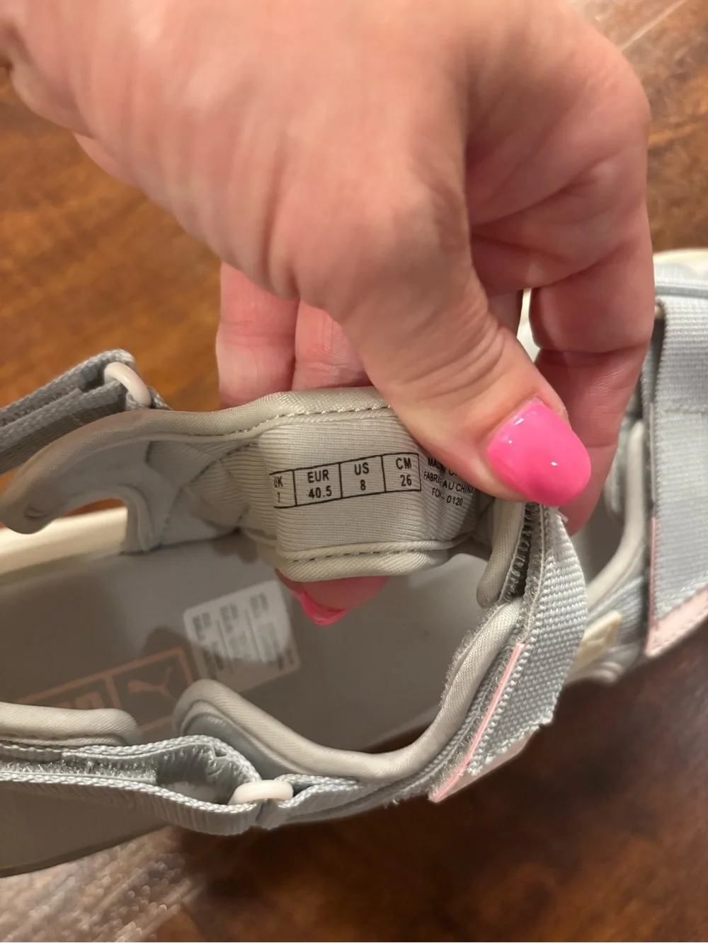 PUMA Future Rider Sandal in Gray Violet Rosewater (Unisex)